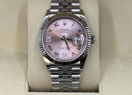 Rolex Datejust 36 126234 (2024) - Pink dial 36 mm Steel case