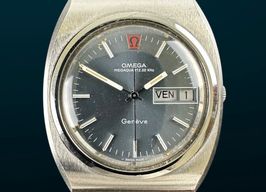 Omega Genève 196.003 (1973) - Blue dial 44 mm Steel case