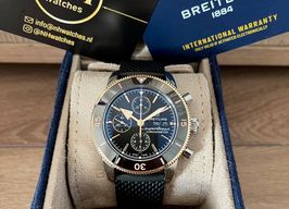 Breitling Superocean Heritage II Chronograph U13313121B1S1 (2022) - Zwart wijzerplaat 44mm Staal