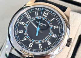 Patek Philippe Calatrava 6007G-011 (2024) - Black dial 40 mm White Gold case