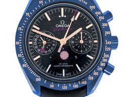 Omega Speedmaster Professional Moonwatch Moonphase 304.93.44.52.03.002 (2024) - Blue dial 44 mm Ceramic case