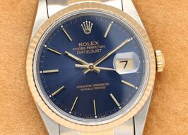 Rolex Datejust 36 16233 (1991) - Blue dial 36 mm Gold/Steel case