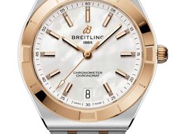 Breitling Chronomat 36 U10320101A1U1 (2026) - White dial 36 mm Gold/Steel case