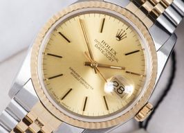 Rolex Datejust 36 16233 (1988) - Champagne dial 36 mm Gold/Steel case
