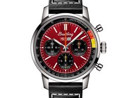 Breitling Top Time AB01761A1K1X1 (2024) - Rood wijzerplaat 41mm Staal