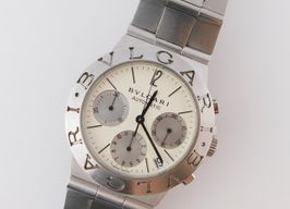 Bulgari Diagono CH 35 S (2000) - White dial 35 mm Steel case