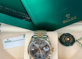 Rolex Datejust 36 126233 (2024) - Grey dial 36 mm Gold/Steel case