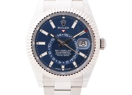 Rolex Sky-Dweller 336934 (2024) - Blauw wijzerplaat 42mm Goud/Staal