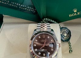 Rolex Datejust 41 126331 (2021) - Bruin wijzerplaat 41mm Staal