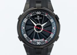 Perrelet Turbine XL A1051/1 (Unknown (random serial)) - Black dial 48 mm Steel case