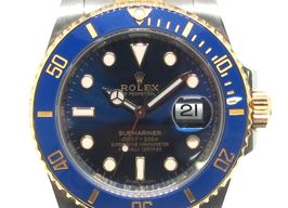 Rolex Submariner Date 116613LB (2020) - Blue dial 40 mm Gold/Steel case
