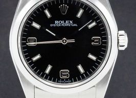 Rolex Oyster Perpetual 31 77080 (1999) - Zwart wijzerplaat 31mm Staal