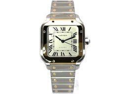 Cartier Santos W2SA0016 (2024) - Zilver wijzerplaat 35mm Staal