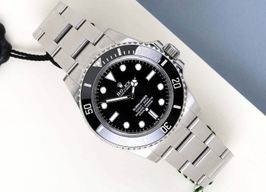 Rolex Submariner No Date 124060 (2024) - Zwart wijzerplaat 41mm Staal