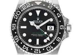 Rolex GMT-Master II 116710LN (2010) - Zwart wijzerplaat 40mm Staal