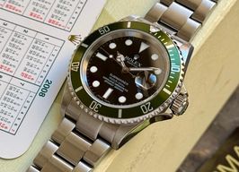 Rolex Submariner Date 16610LV (2007) - Zwart wijzerplaat 40mm Staal