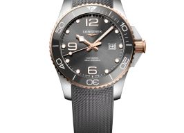 Longines HydroConquest L3.782.3.78.9 (2025) - Grijs wijzerplaat 43mm Staal