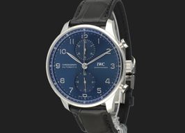 IWC Portuguese Chronograph IW371606 (2023) - Blue dial 41 mm Steel case