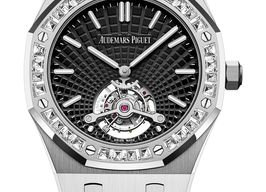 Audemars Piguet Royal Oak Tourbillon 26521BC.ZZ.1220BC.01 (2025) - Black dial 41 mm White Gold case