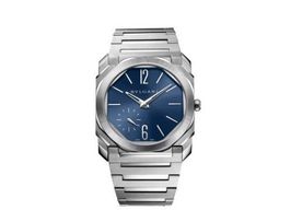 Bulgari Octo 103431 (2023) - Blauw wijzerplaat 40mm Staal