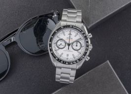 Omega Speedmaster Racing 329.33.44.51.04.001 (Onbekend (willekeurig serienummer)) - Wit wijzerplaat 44mm Staal