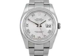 Rolex Datejust 36 126234 (2018) - Silver dial 36 mm Steel case