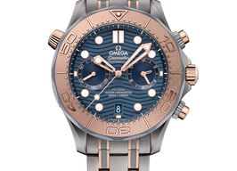 Omega Seamaster Diver 300 M 210.60.44.51.03.001 (2025) - Blue dial 44 mm Titanium case