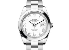 Rolex Datejust 41 126300-0015 (2023) - White dial 41 mm Steel case