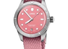 Oris Divers Sixty Five 01 733 7771 4058-07 3 19 04S (2025) - Pink dial 38 mm Steel case
