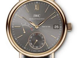 IWC Portofino Hand-Wound IW510104 (2023) - Grey dial 45 mm Rose Gold case