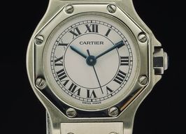Cartier Santos 906 (1979) - Wit wijzerplaat 24mm Staal