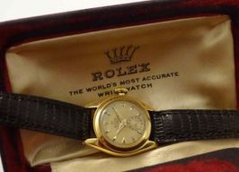 Rolex Vintage 4486 (1946) - Gold dial 24 mm Yellow Gold case