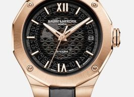 Baume & Mercier Riviera M0A10787 (2026) - Grijs wijzerplaat 39mm Roségoud