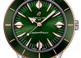 Breitling Superocean Heritage U10340361L1A1 (2025) - Groen wijzerplaat 38mm Staal