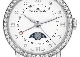 Blancpain Villeret 6106-4628-95A (2025) - White dial 30 mm Steel case