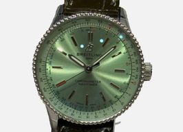 Breitling Navitimer A17327361L1P1 (2025) - Groen wijzerplaat 36mm Staal