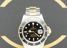 Rolex Submariner Date 16613 (1993) - Black dial 40 mm Gold/Steel case