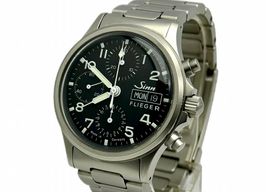 Sinn 356 356.022 (2023) - Black dial 38 mm Steel case