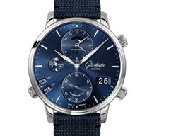 Glashütte Original Senator Cosmopolite 1-89-02-05-02-64 (2024) - Blue dial 44 mm Steel case