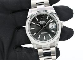 Rolex Datejust 41 126300 (Unknown (random serial)) - Grey dial 41 mm Steel case