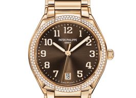 Patek Philippe Twenty~4 7300/1200R-001 (2025) - Brown dial 36 mm Rose Gold case