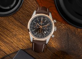 Breitling Transocean Chronograph UB0152 (2018) - Brown dial 43 mm Steel case