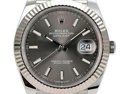 Rolex Datejust 41 126334 (2022) - Grey dial 41 mm Steel case