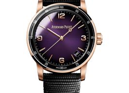 Audemars Piguet CODE 11.59 15210OR.OO.A002KB.02 (2025) - Purple dial 41 mm Rose Gold case