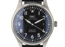 IWC Pilot Mark IW327009 (2019) - Zwart wijzerplaat 40mm Staal
