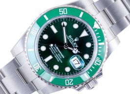 Rolex Submariner Date 116610LV (2018) - Groen wijzerplaat 40mm Staal