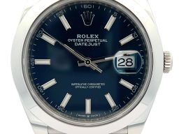 Rolex Datejust 41 126300 (2021) - Blue dial 41 mm Steel case