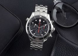 Omega Seamaster Diver 300 M 212.30.44.50.01.001 (Onbekend (willekeurig serienummer)) - Zwart wijzerplaat 44mm Staal