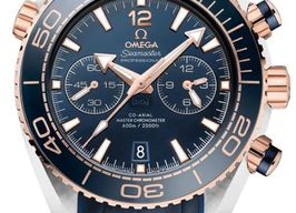 Omega Seamaster Planet Ocean Chronograph 215.23.46.51.03.001 (2022) - Blue dial 46 mm Gold/Steel case