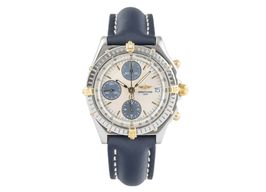 Breitling Chronomat A13050.1 (1997) - Pearl dial 45 mm Gold/Steel case